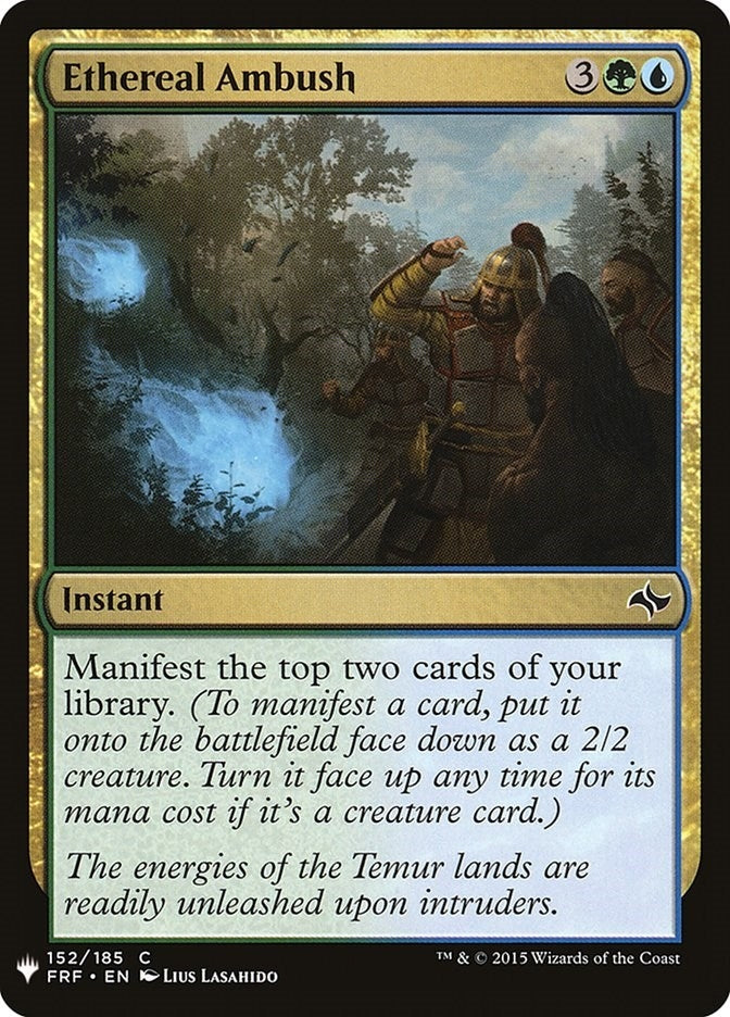 Image for Ethereal Ambush (152) (The List Reprints) - Magic: The Gathering