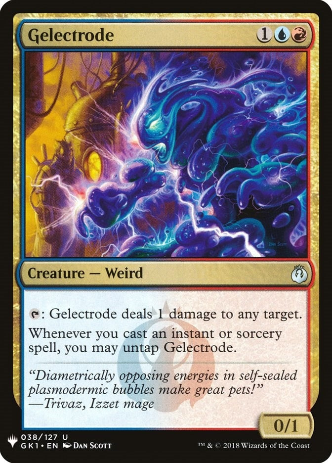 Image for Gelectrode (38) (The List Reprints) - Magic: The Gathering