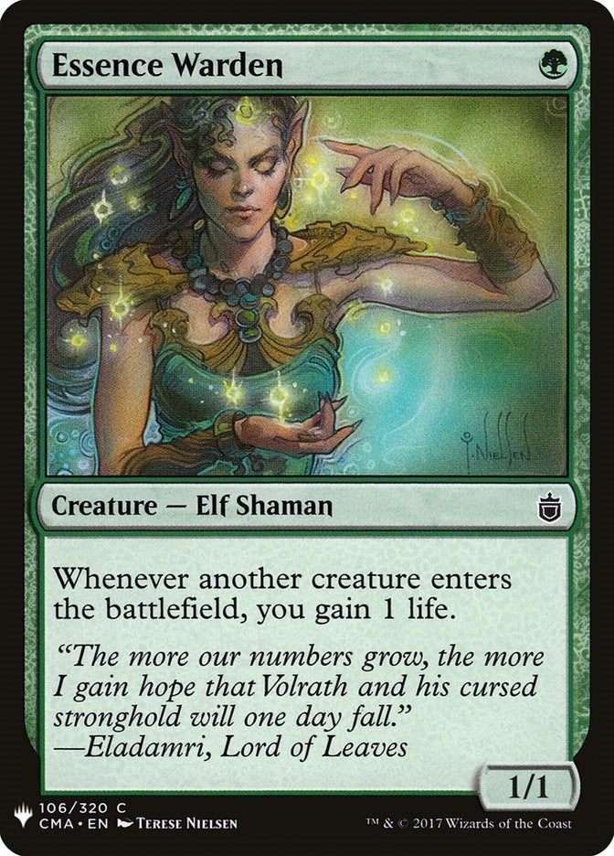Image for Essence Warden (106) (The List Reprints) - Magic: The Gathering