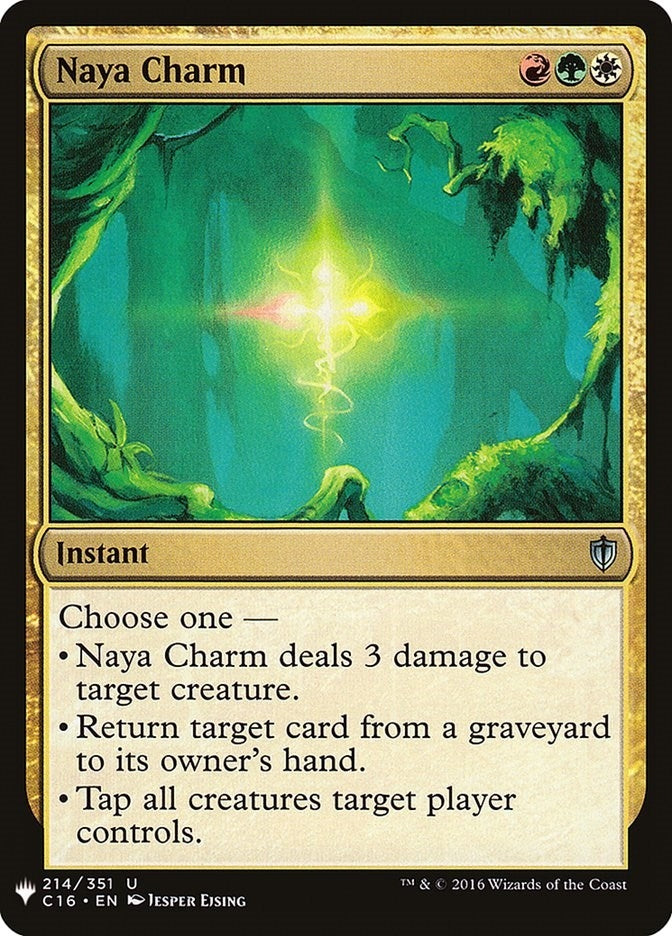 Image for Naya Charm (214) (The List Reprints) - Magic: The Gathering
