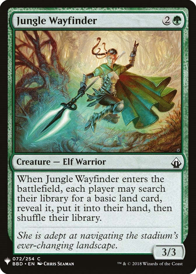 Image for Jungle Wayfinder (72) (The List Reprints) - Magic: The Gathering