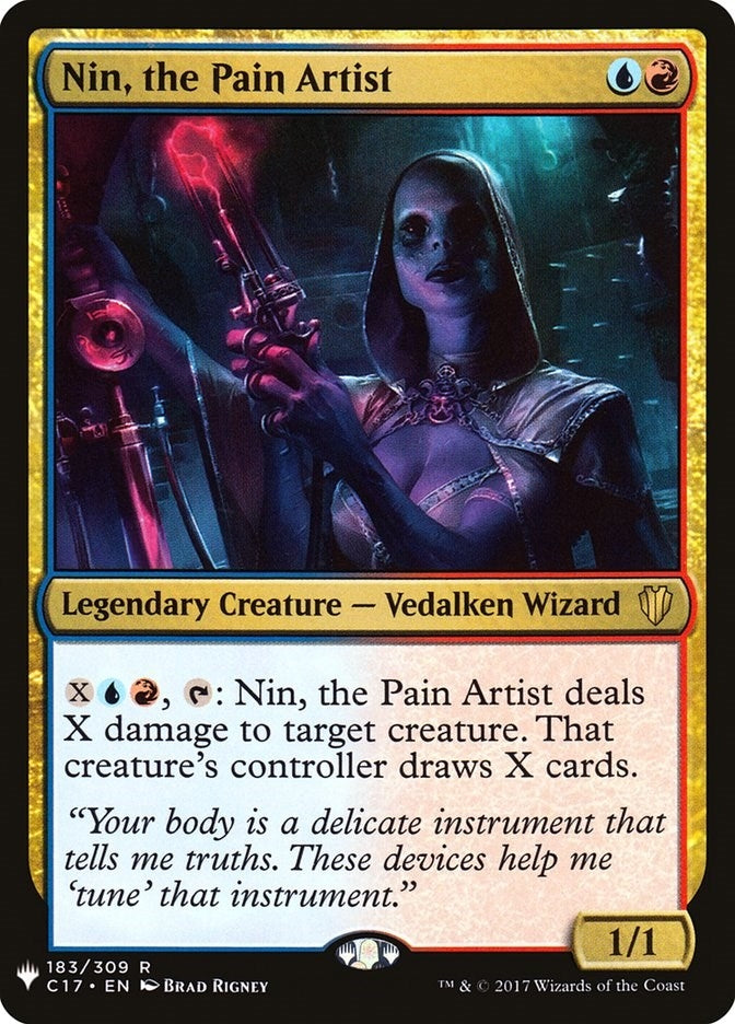 Image for Nin, the Pain Artist (183/309) (The List Reprints) - Magic: The Gathering
