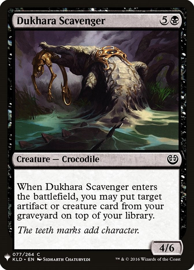 Image for Dukhara Scavenger (77) (The List Reprints) - Magic: The Gathering