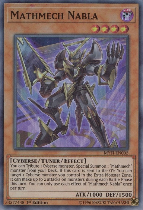 Image for Mathmech Nabla (MYFI-EN002) (MYFI) - YuGiOh