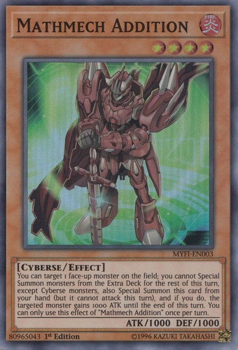 Image for Mathmech Addition (MYFI-EN003) (MYFI) - YuGiOh