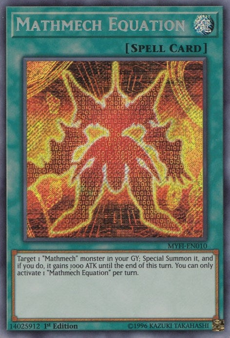 Image for Mathmech Equation (MYFI-EN010) (MYFI) - YuGiOh