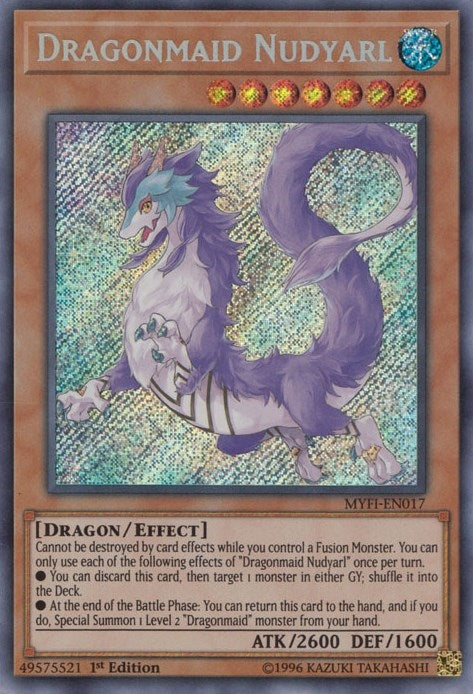 Image for Dragonmaid Nudyarl (MYFI-EN017) (MYFI) - YuGiOh