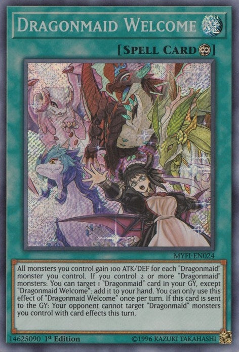 Image for Dragonmaid Welcome (MYFI-EN024) (MYFI) - YuGiOh