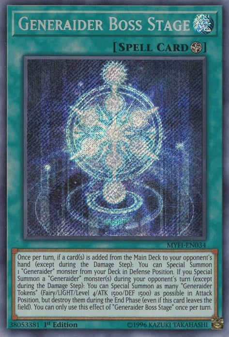 Image for Generaider Boss Stage (MYFI-EN034) (MYFI) - YuGiOh