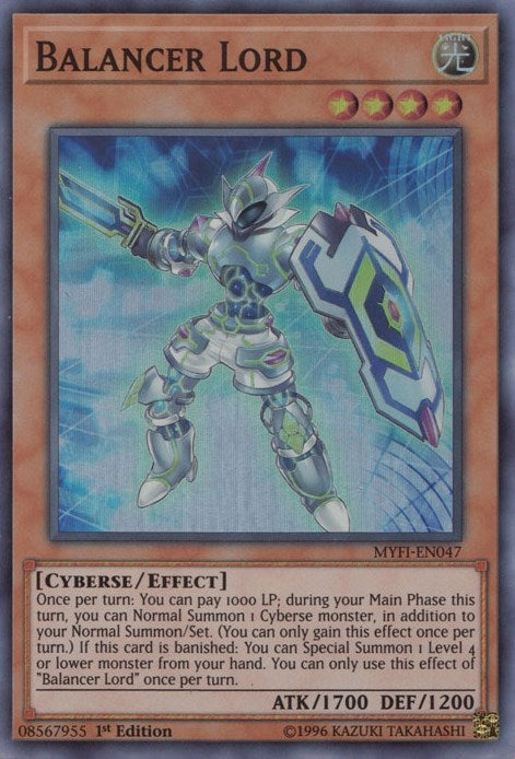 Image for Balancer Lord (MYFI-EN047) (MYFI) - YuGiOh