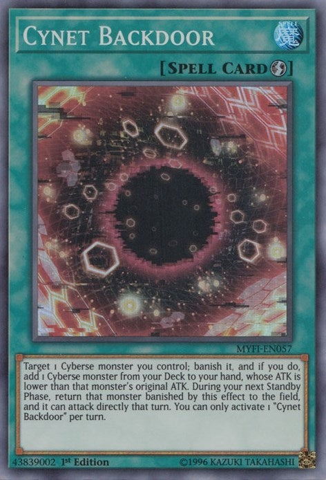 Image for Cynet Backdoor (MYFI-EN057) (MYFI) - YuGiOh