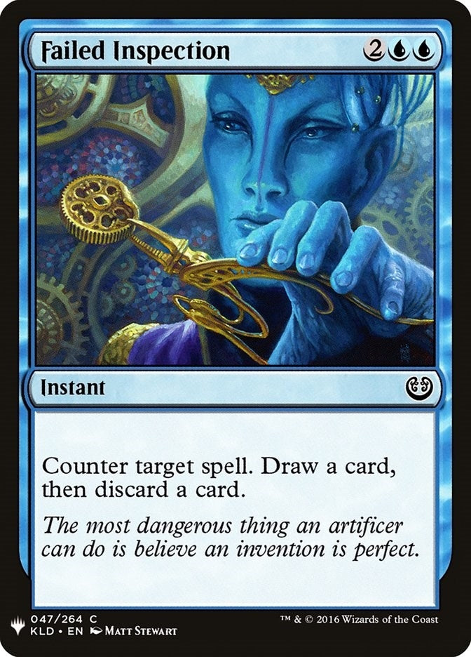 Image for Failed Inspection (47) (The List Reprints) - Magic: The Gathering