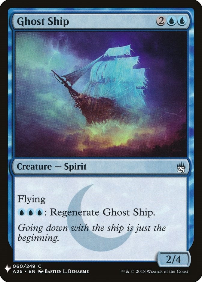 Image for Ghost Ship (60) (The List Reprints) - Magic: The Gathering