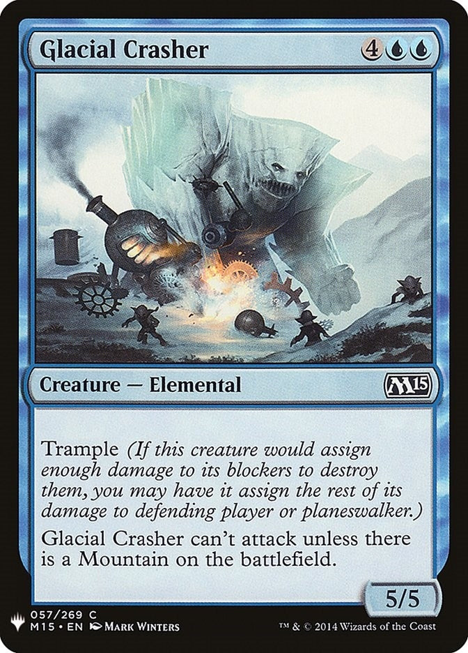 Image for Glacial Crasher (57) (The List Reprints) - Magic: The Gathering