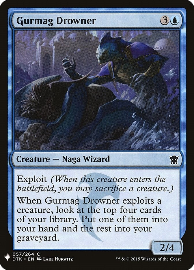 Image for Gurmag Drowner (57) (The List Reprints) - Magic: The Gathering