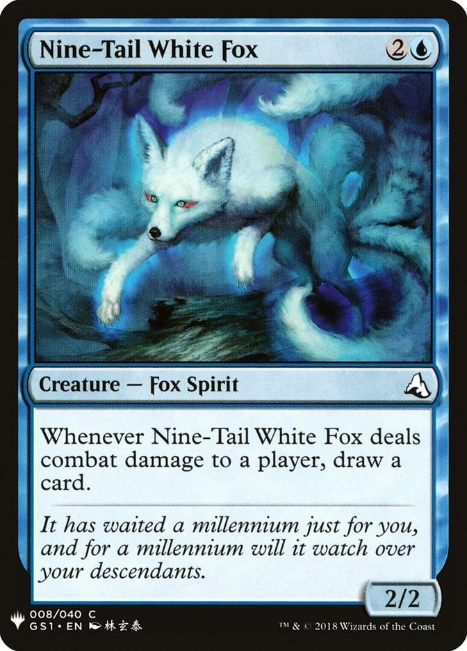 Image for Nine-Tail White Fox (8) (The List Reprints) - Magic: The Gathering