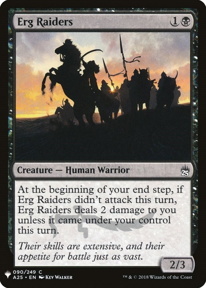 Image for Erg Raiders (90) (The List Reprints) - Magic: The Gathering