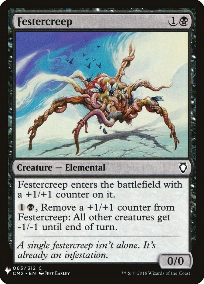 Image for Festercreep (63) (The List Reprints) - Magic: The Gathering