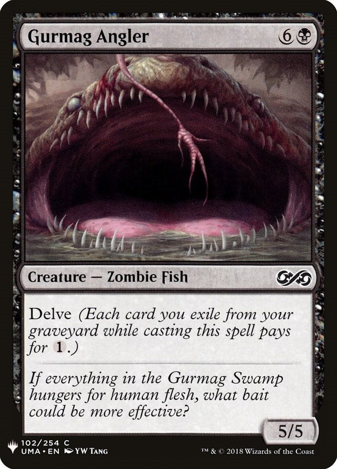 Image for Gurmag Angler (102) (The List Reprints) - Magic: The Gathering