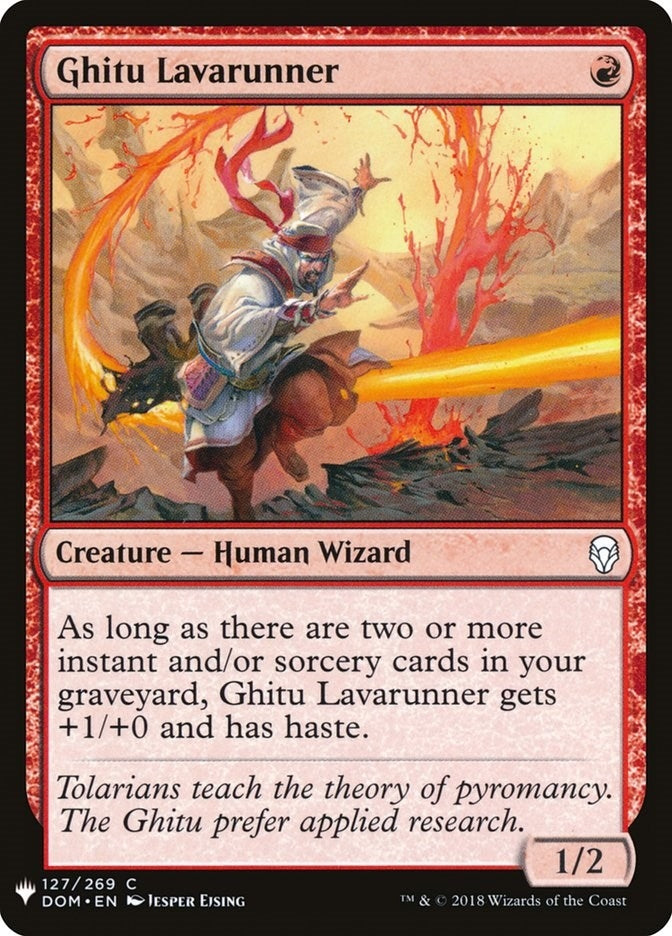 Image for Ghitu Lavarunner (127) (The List Reprints) - Magic: The Gathering