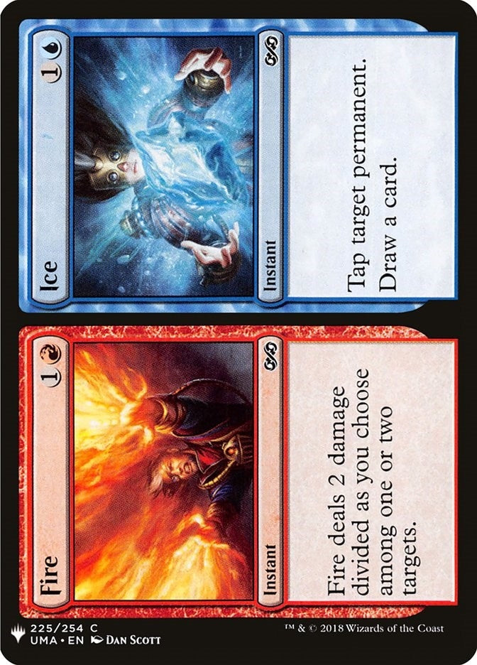 Image for Fire // Ice (225) (The List Reprints) - Magic: The Gathering