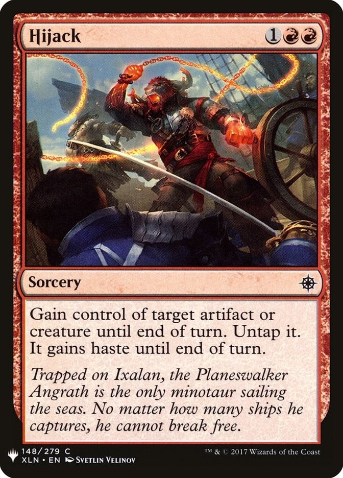 Image for Hijack (148) (The List Reprints) - Magic: The Gathering