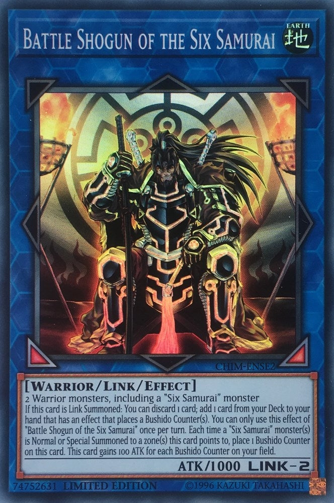 Image for Battle Shogun of the Six Samurai (CHIM-ENSE2) (CHIM) - YuGiOh