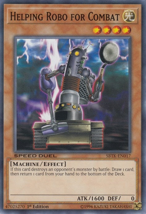 Image for Helping Robo for Combat (SBTK-EN017) (SBTK) - YuGiOh