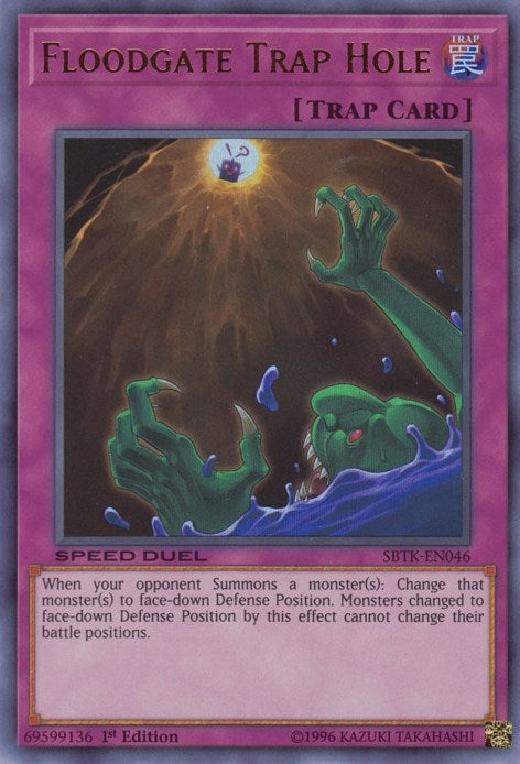 Image for Floodgate Trap Hole (SBTK-EN046) (SBTK) - YuGiOh