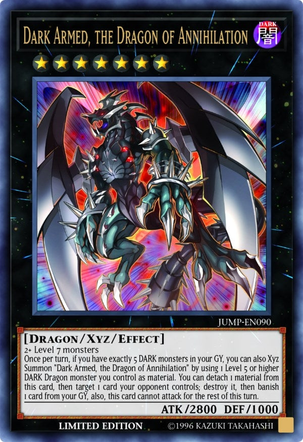Image for Dark Armed, the Dragon of Annihilation (JUMP-EN090) (SJMP) - YuGiOh