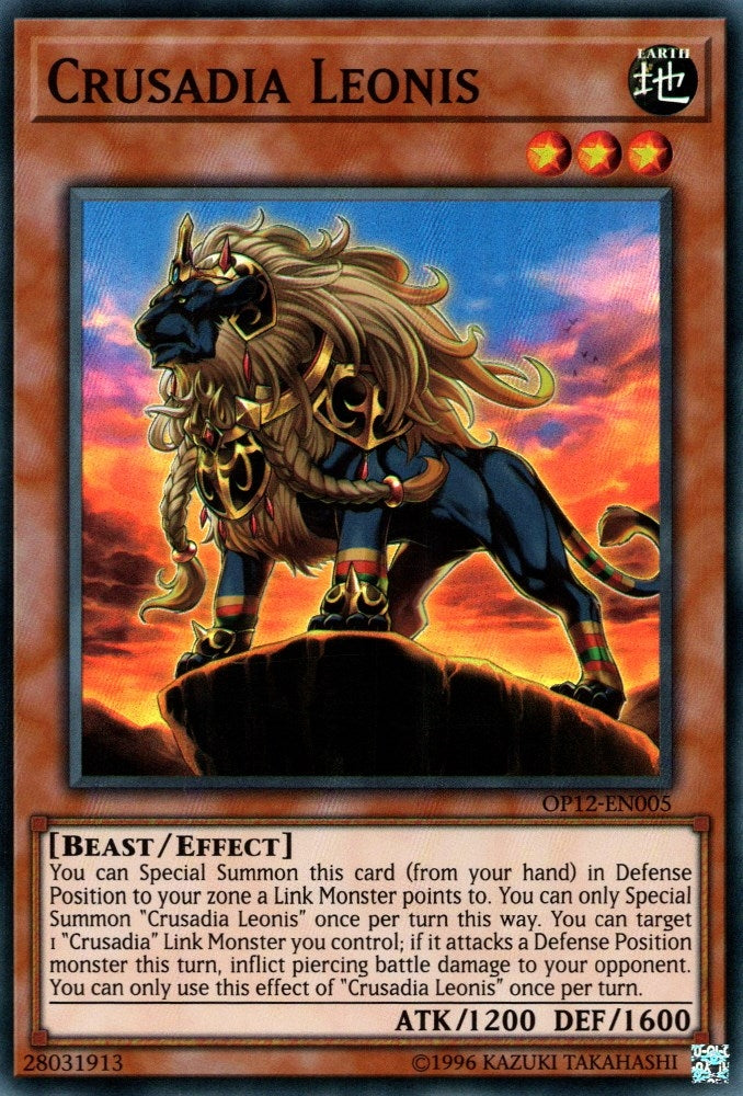 Image for Crusadia Leonis (OP12-EN005) (OP12) - YuGiOh