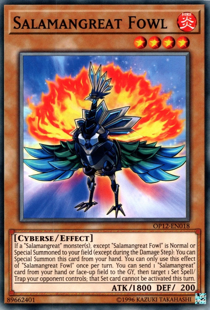 Image for Salamangreat Fowl (OP12-EN018) (OP12) - YuGiOh
