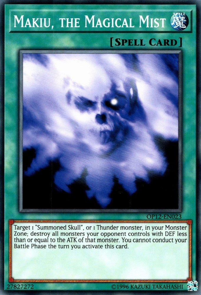 Image for Makiu, the Magical Mist (OP12-EN023) (OP12) - YuGiOh