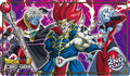 Image for Dragon Ball Super: Origins 2019 Team Tournament - 2nd Place Playmat featuring Mira, Demigra, & Towa - Playmats