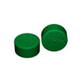 Image for Playmat Tube Caps - Standard Green (2-Pack) - Playmats