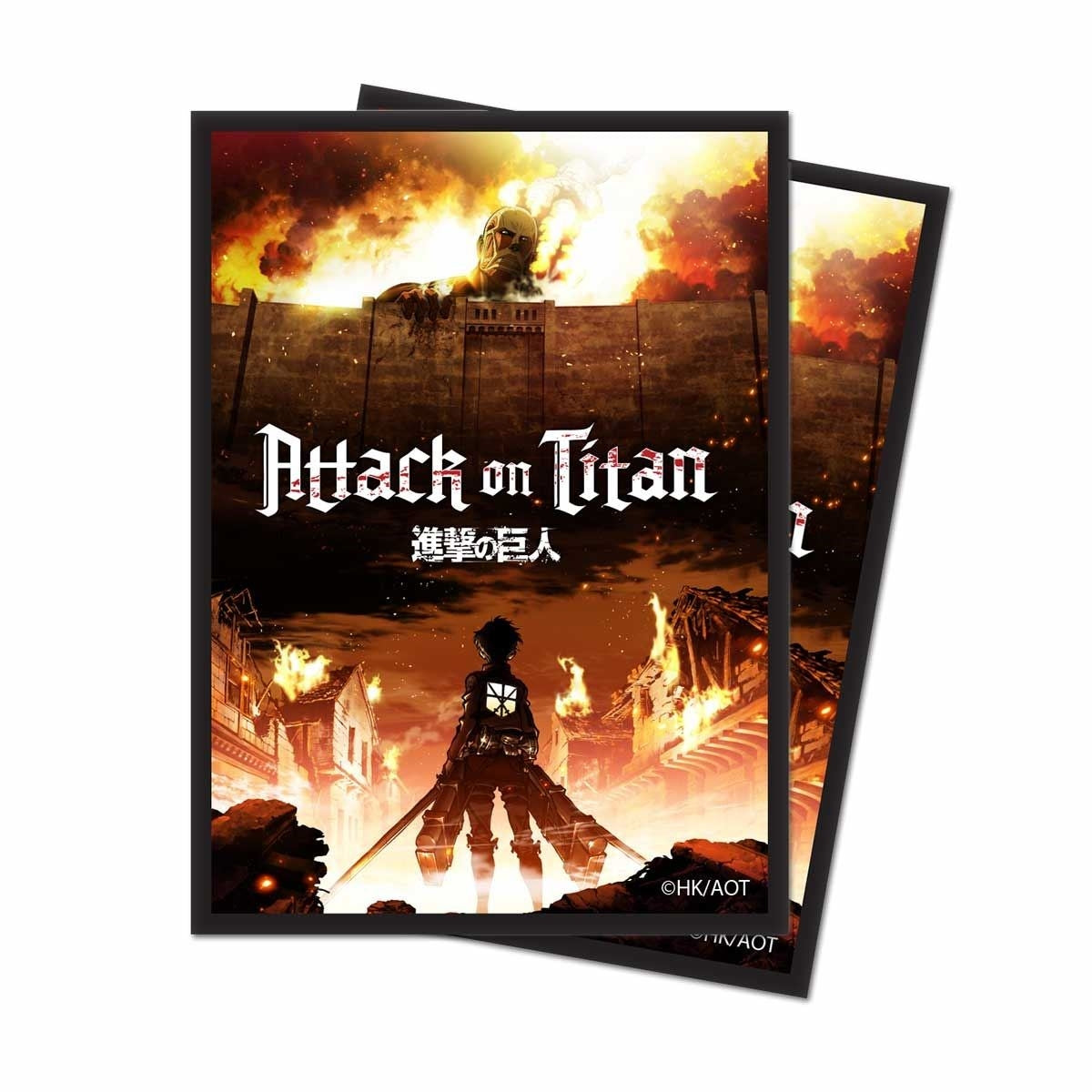 Image for Attack on Titan Beginning Standard Deck Protectors (65-Pack) - Card Sleeves