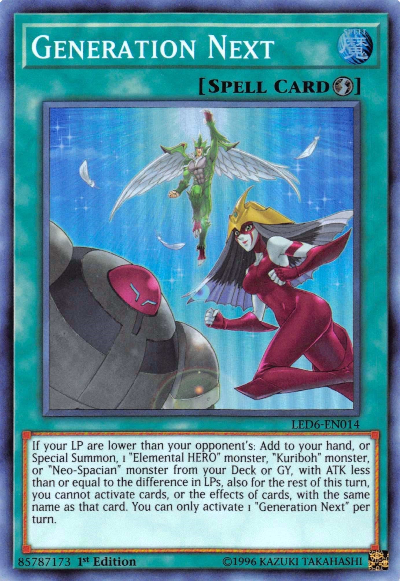Image for Generation Next (LED6-EN014) (LED6) - YuGiOh