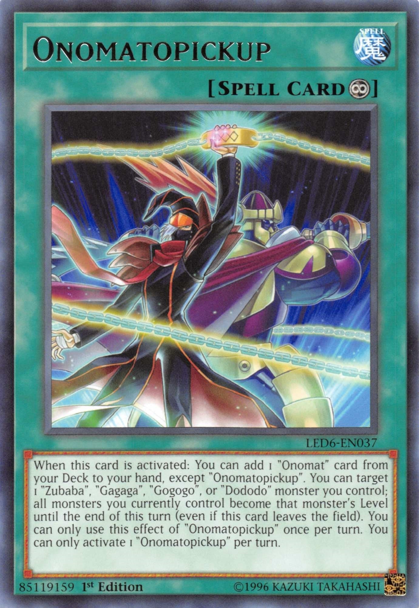 Image for Onomatopickup (LED6-EN037) (LED6) - YuGiOh