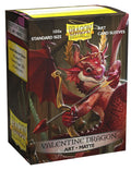 Image for Dragon Shield 2020 Limited Edition Art Sleeves - Valentine Dragon (100-Pack) - Card Sleeves