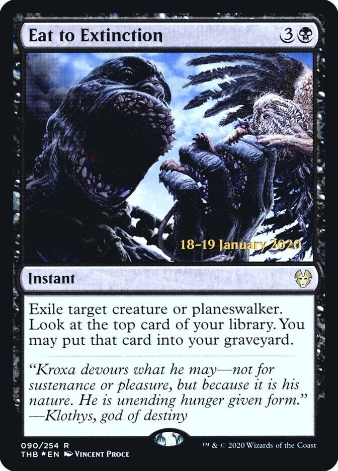 Image for Eat to Extinction (90) (Prerelease Cards) - Magic: The Gathering
