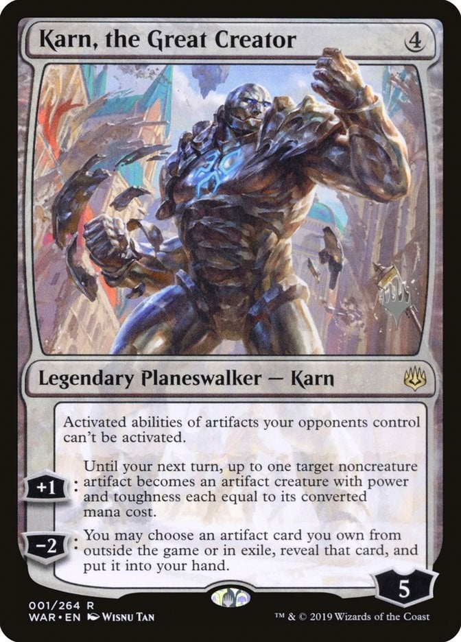 Image for Karn, the Great Creator (1) (Theros Beyond Death) - Magic: The Gathering
