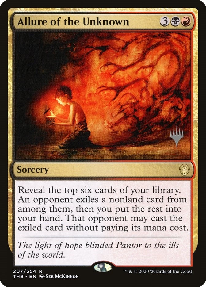 Image for Allure of the Unknown (207) (Theros Beyond Death) - Magic: The Gathering