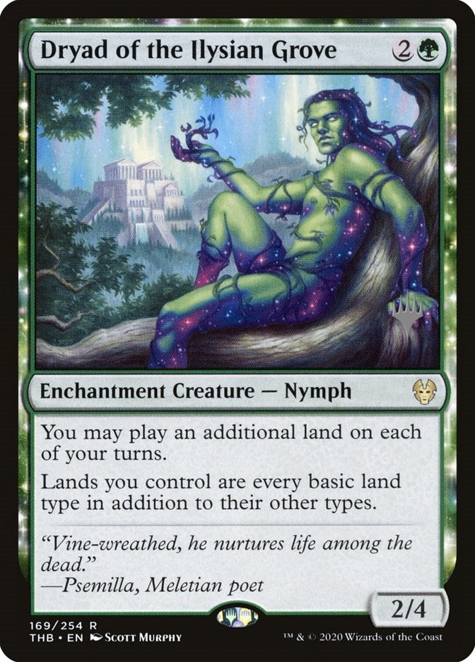Image for Dryad of the Ilysian Grove (169) (Theros Beyond Death) - Magic: The Gathering