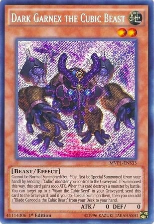 Image for Dark Garnex the Cubic Beast (MVP1-ENS33) (MVP1-ENS) - YuGiOh