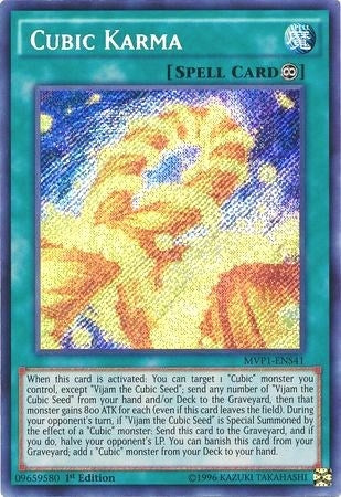 Image for Cubic Karma (MVP1-ENS41) (MVP1-ENS) - YuGiOh