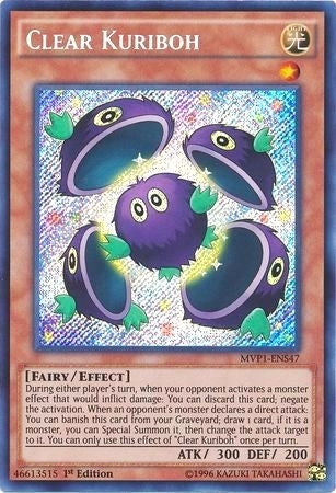 Image for Clear Kuriboh (MVP1-ENS47) (MVP1-ENS) - YuGiOh