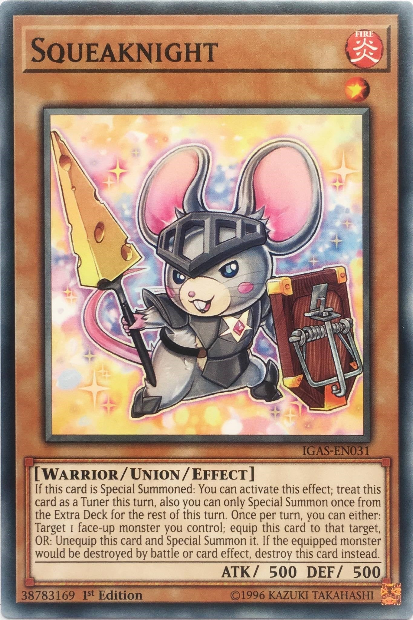 Image for Squeaknight (IGAS-EN031) (IGAS) - YuGiOh