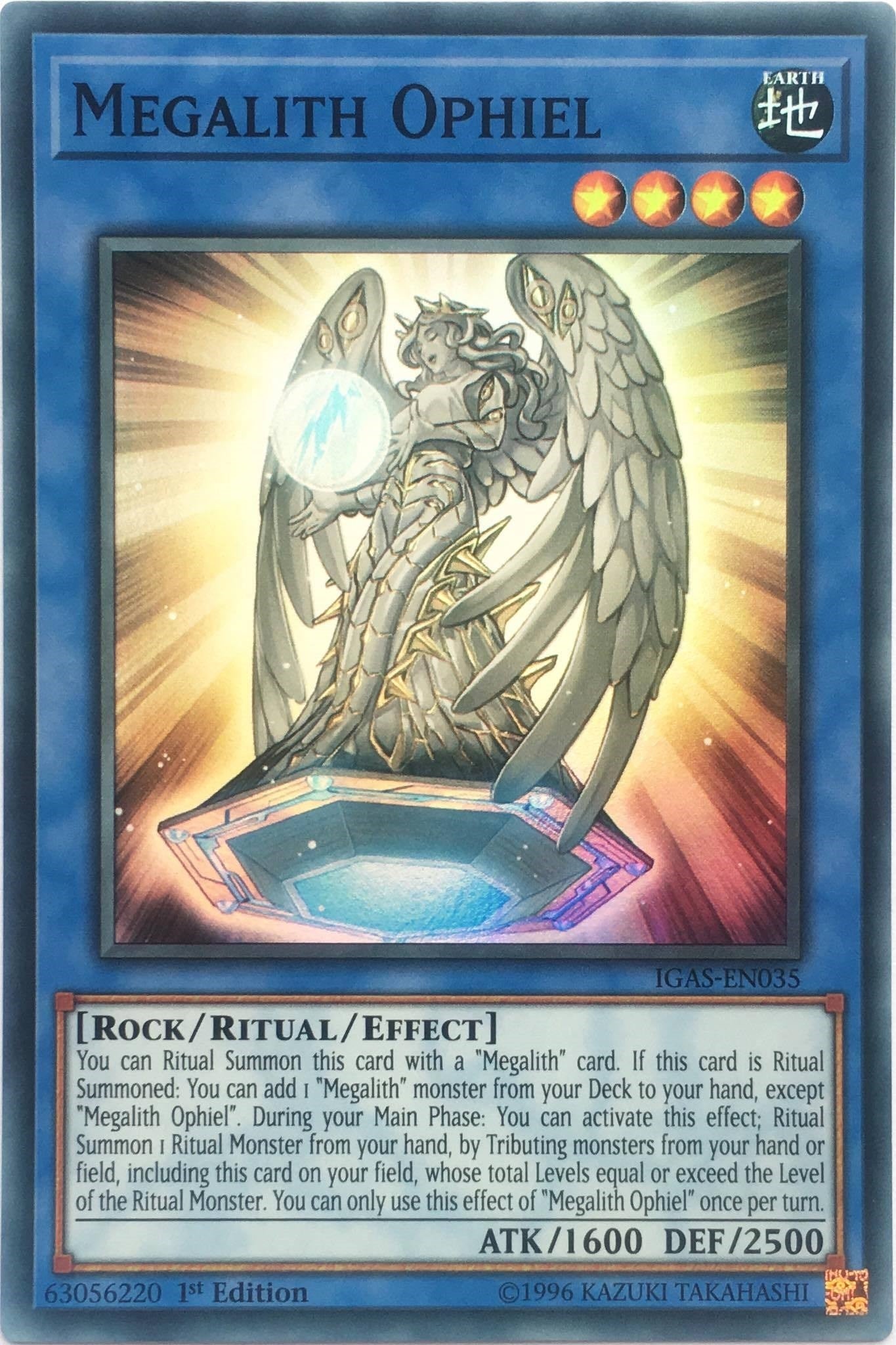 Image for Megalith Ophiel (IGAS-EN035) (IGAS) - YuGiOh