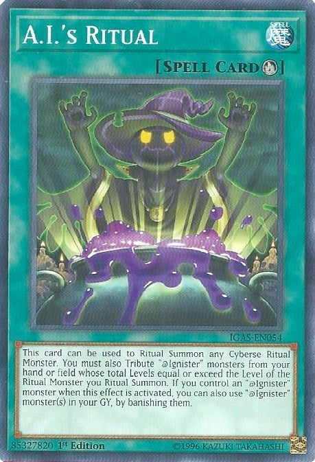 Image for A.I.'s Ritual (IGAS-EN054) (IGAS) - YuGiOh