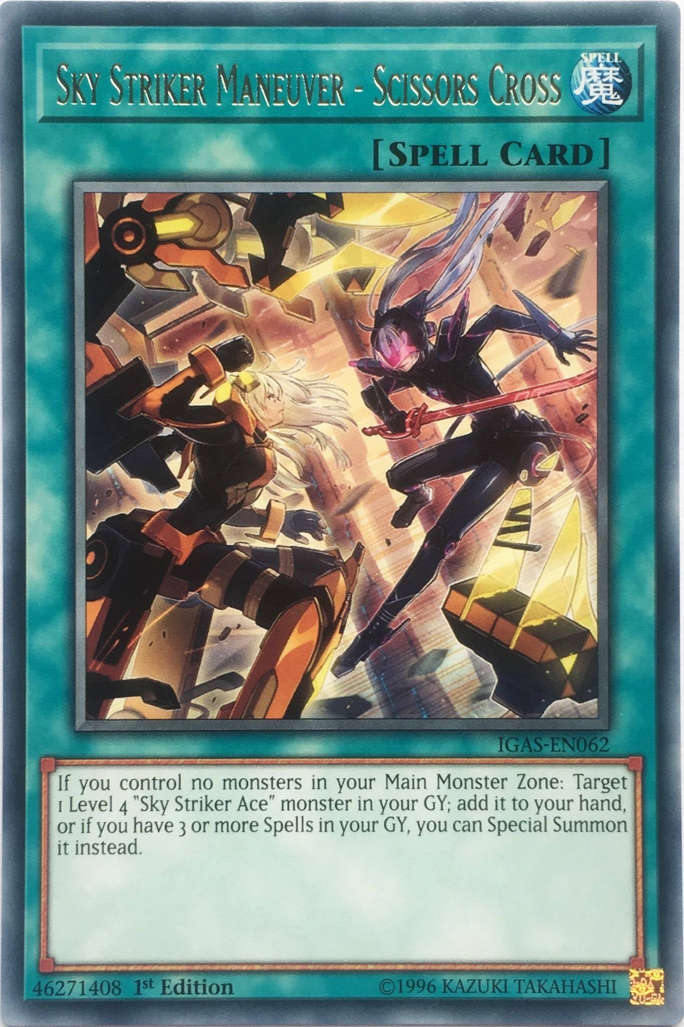 Image for Sky Striker Maneuver - Scissors Cross (IGAS-EN062) (IGAS) - YuGiOh